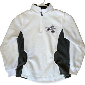 Harley Davidson quarter zip fleece